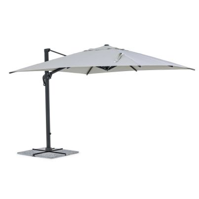 INES CHARC-LIGHT GREY PARASOL 3X3