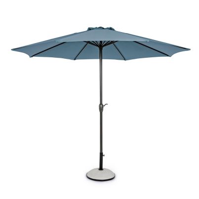 Garden parasol with aluminum pole KALIFE 300x242 cm. light blue