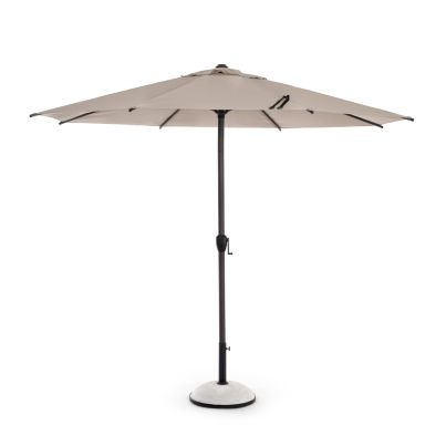 Garden parasol with aluminum pole RIO 300x237cm beige