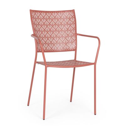 Garden chair LIZETTE 54x55x89 cm. rose