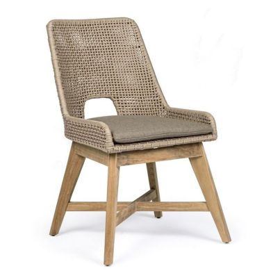 HESPERIA TAUPE CHAIR W-CUSH