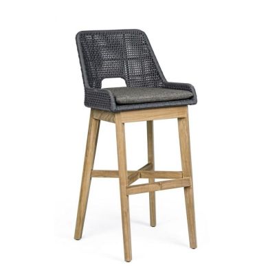 HESPERIA SLATE BAR STOOL W-CUSH