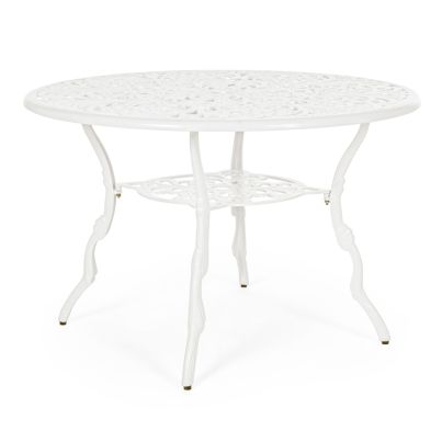 Garden table VICTORIA 110x71.5 cm. white