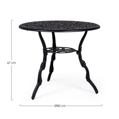VICTORIA CHARCOAL TABLE D80