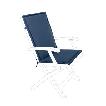 Mid back cushion POLY180 45x94x3cm blue