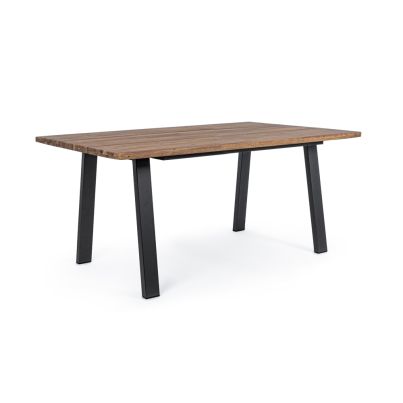 Table OSLO 160x90x76 cm. brown