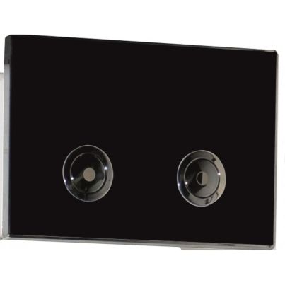 BUTTON FOR STRUCTURE WITH PNEUMATICS 097 AGB - BLACK MATT