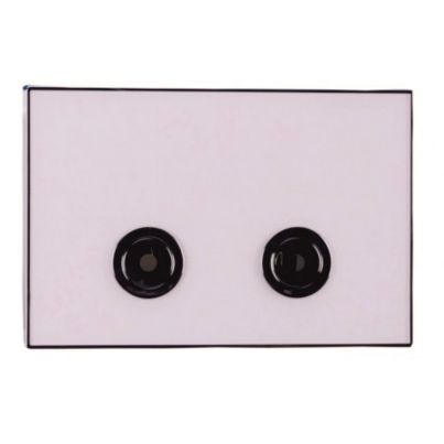 BUTTON FOR STRUCTURE WITH PNEUMATICS 097 AGW - WHITE MATT