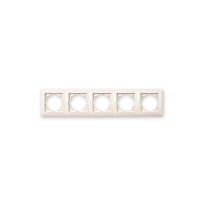 VISAGE Five-Gang Horizontal Frame Cream