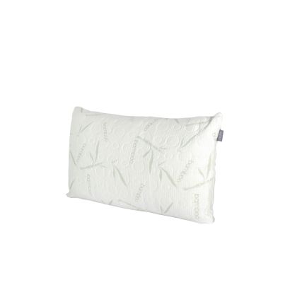 Pillow DILIOS Memory Lux Bamboo, 40/70 cm, white