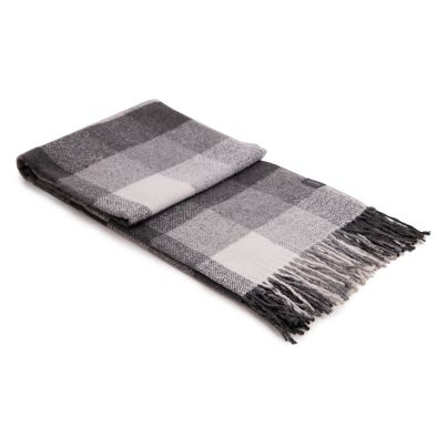 Blanket with Wool DILIOS Palermo, 140x200 cm, Grey