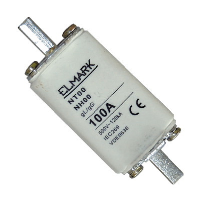 Fuse link for high power safety device NT00 16A 500V 78x29