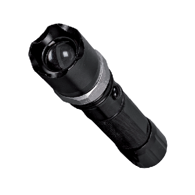 LED Flashlight CREE XPE 3W 3xAAA Black