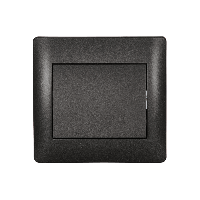 RHYME one button one way switch graphite metallic