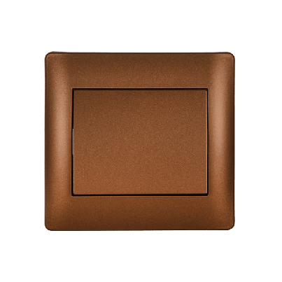 RHYME one button one way switch coffee metallic