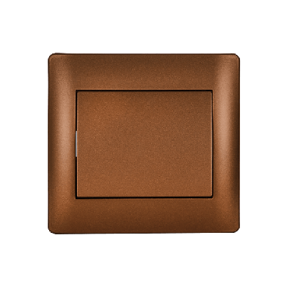 RHYME one button two way switch coffee metallic