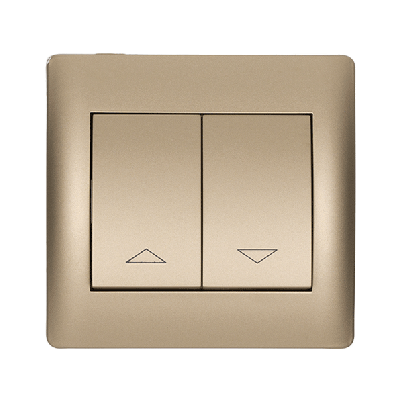 RHYME curtain control champagne metallic