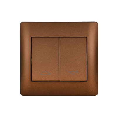 RHYME curtain control coffee metallic