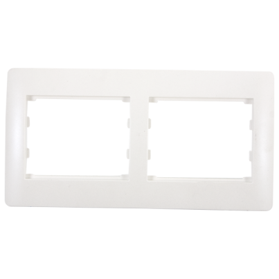 RHYME double panel - white metallic