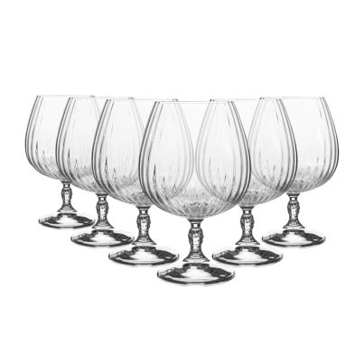 Cognac glasses AMERICA'20s 650ml 6pcs. clear