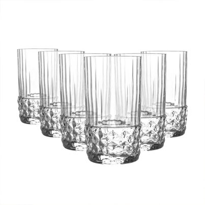 Shot glasses AMERICA'20s 80ml 6pcs. clear