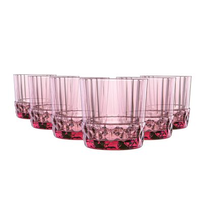 Glasses D.O.F AMERICA'20s 370ml 6pcs. lilac rose