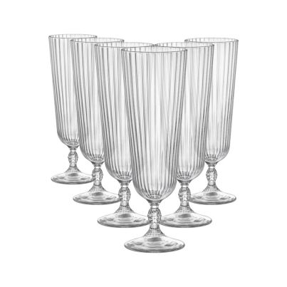 Cocktail glasses AMERICA'20s 400ml 6pcs. clear