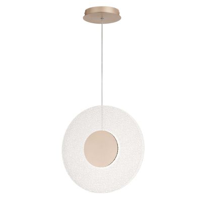 Pendant CANDY/TRASP LED transparent glass