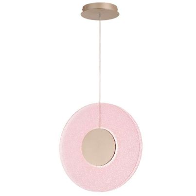 Pendant CANDY/ROSA LED pink glass