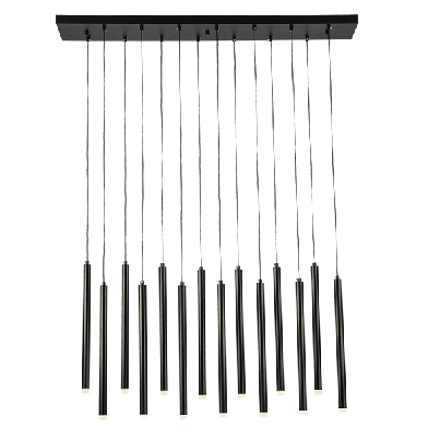 FRANCIS LED Chandelier 35W 4000K black matt