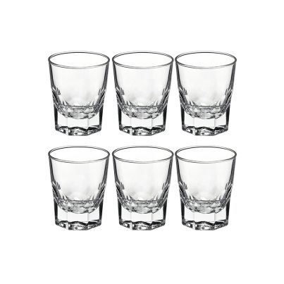 Shot glasses PIEMONTESE 105ml 6pcs. clear