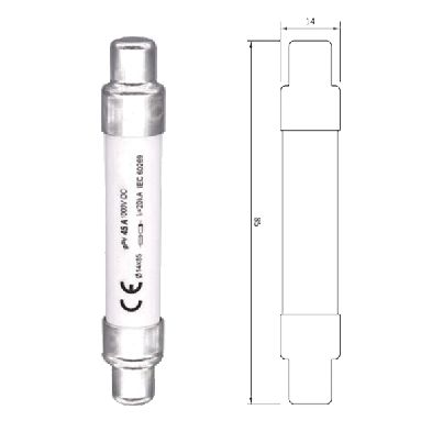 Fuse link 15PV14L 40A 1500V DC 14X85