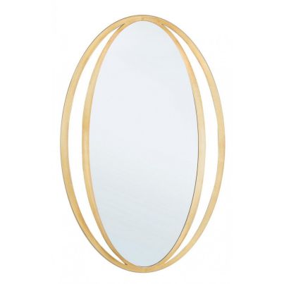 NABILA GOLD MIRROR W-FRAME 51X80