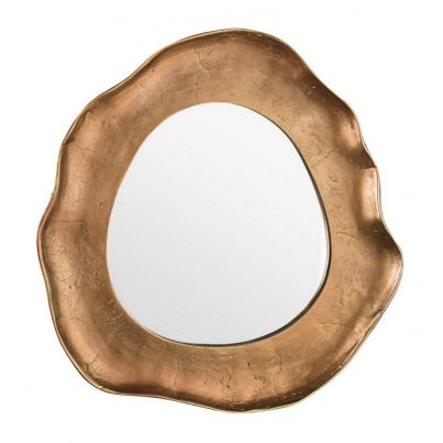ASMITA BRASS MIRROR W-FRAME 43X40