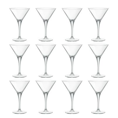 Martini glasses BARTENDER 170ml 12pcs. clear