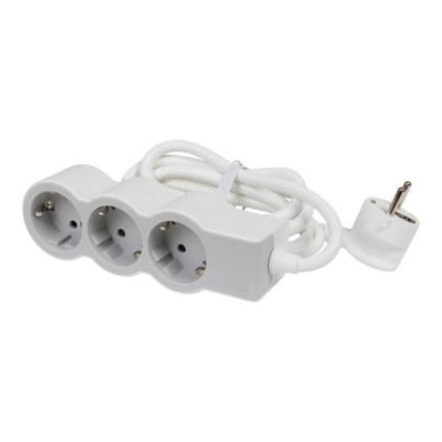 Multiplug LEGRAND, 3×2P+E, with 1.5 m cable