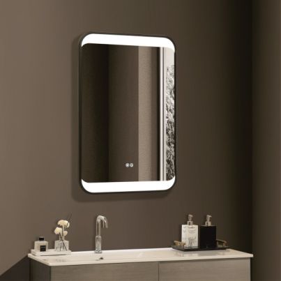 BLACK KING MIRROR LED 600X900 1821