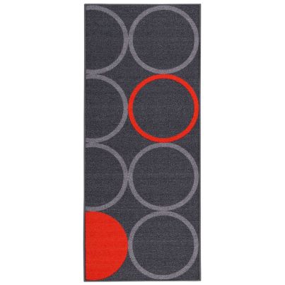 Vivace Carpet OPTY GREY ORANGE 200x57cm