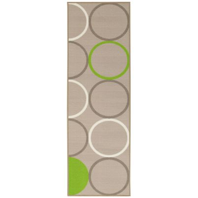 Vivace Carpet OPTY BEIGE GREEN 200x57cm