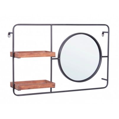 REFLECTOR MIRROR W-SHELVES