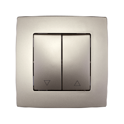 CITY curtain control switch champagne metallic