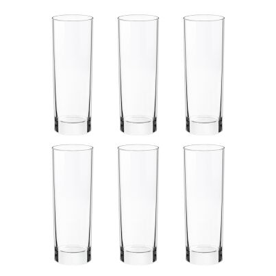 Water glasses CORTINA 310ml 6pcs. clear