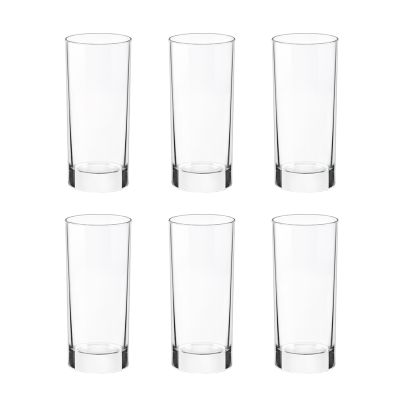 Water glasses CORTINA 290ml 6pcs. clear