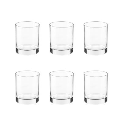 Water glasses CORTINA 255ml 6pcs. clear