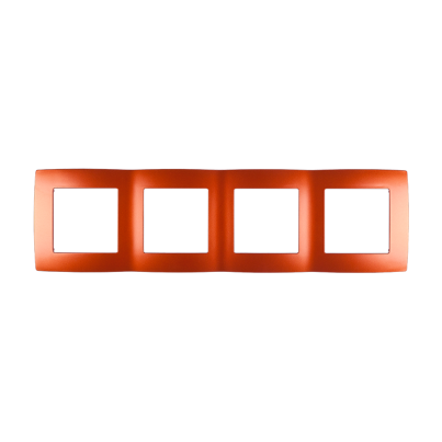 CITY fourfold panel, orange metallic