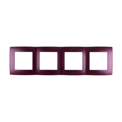 CITY fourfold panel, bordo metallic