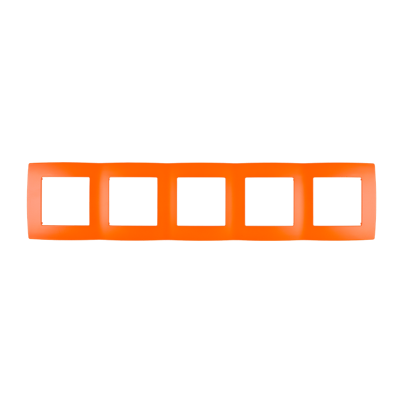 CITY fivefold panel orange