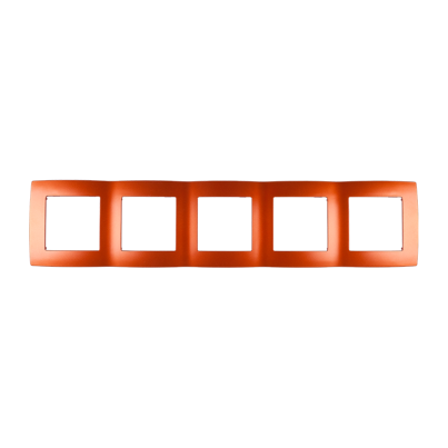 CITY fivefold panel, orange metallic