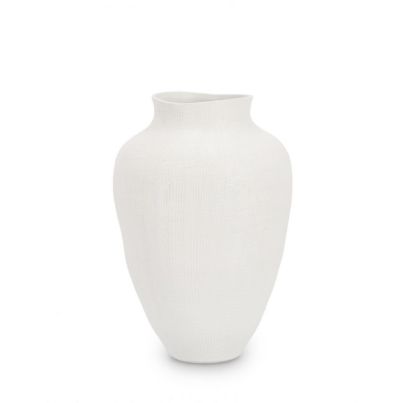 PAPYRUS WHITE VASE H29,8