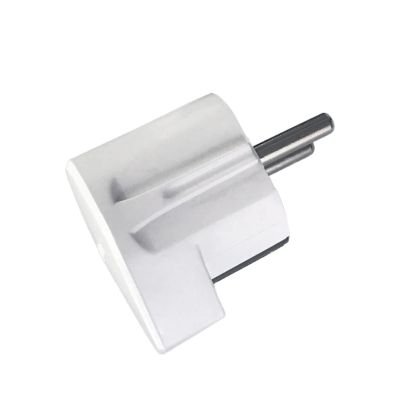 Angle schuko plug 2P+E 16A white